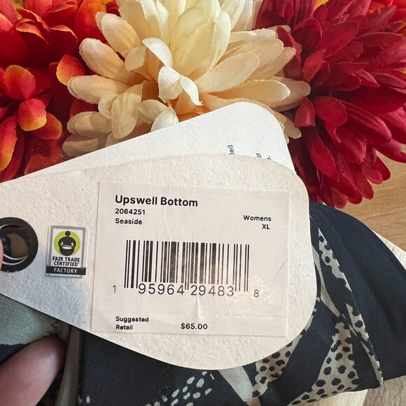 prAna Womens Upswell Swimsuit Bottom XTRA-LARGE XL IN Seaside - Picture 5 of 5